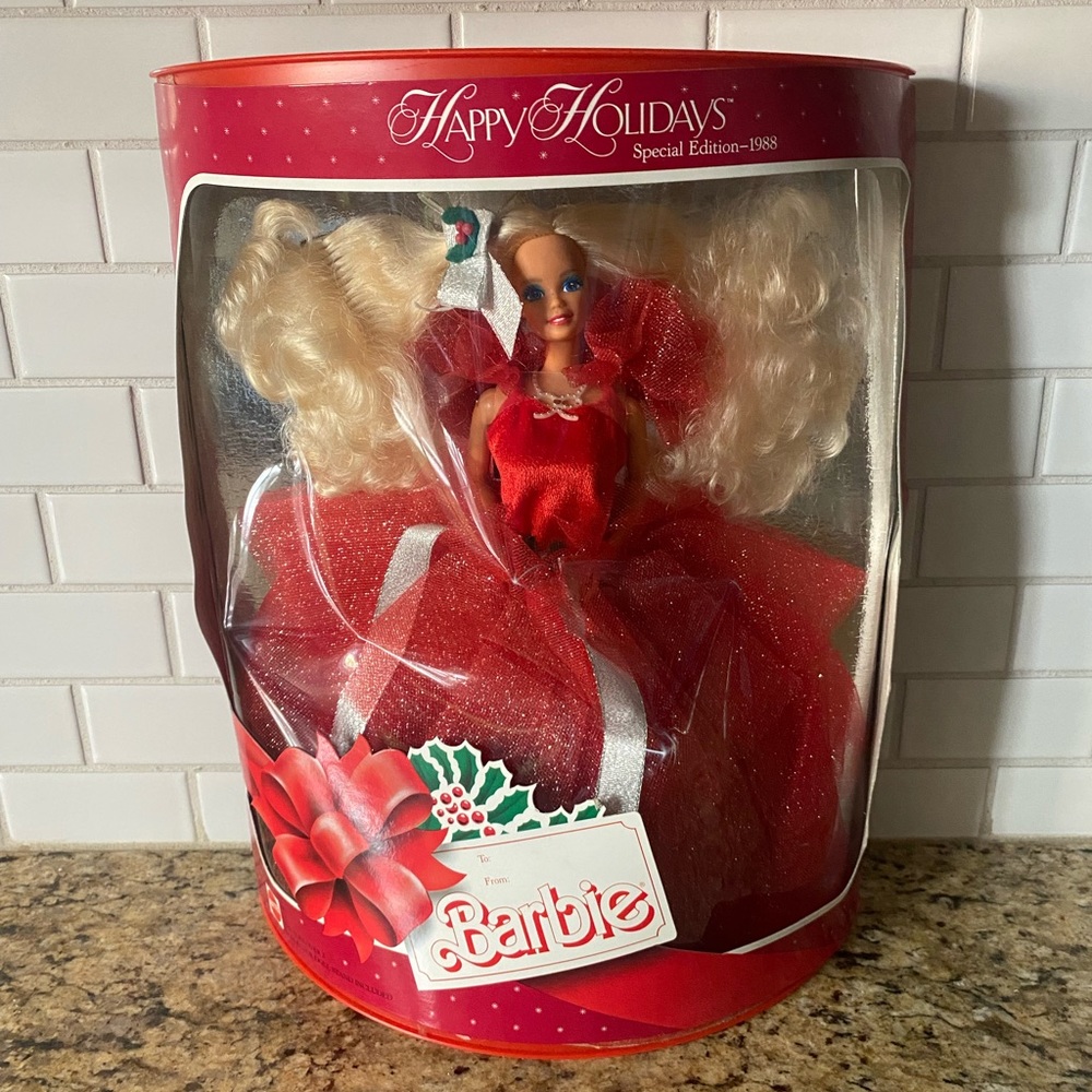 Happy Holidays 1988 Barbie Doll